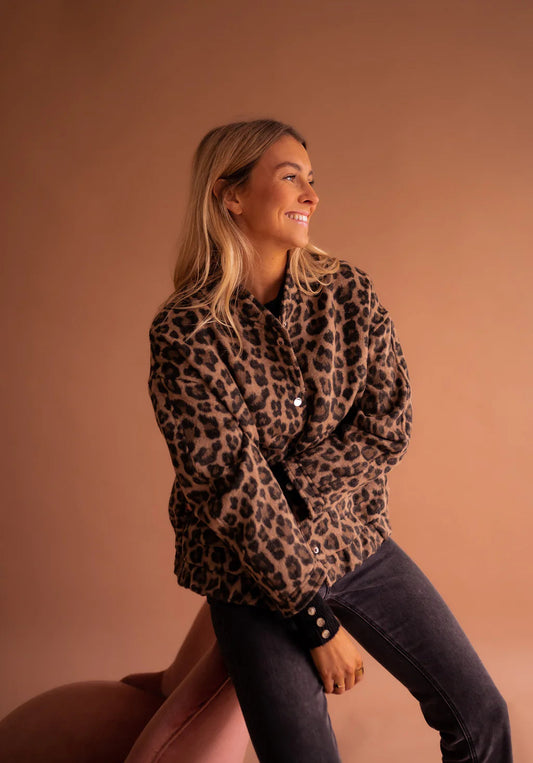 Veste bomber chic pour femmes avec détail froncé aux manches