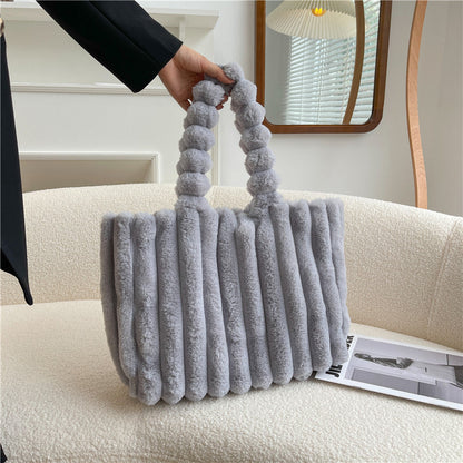 Sac fourre-tout en peluche