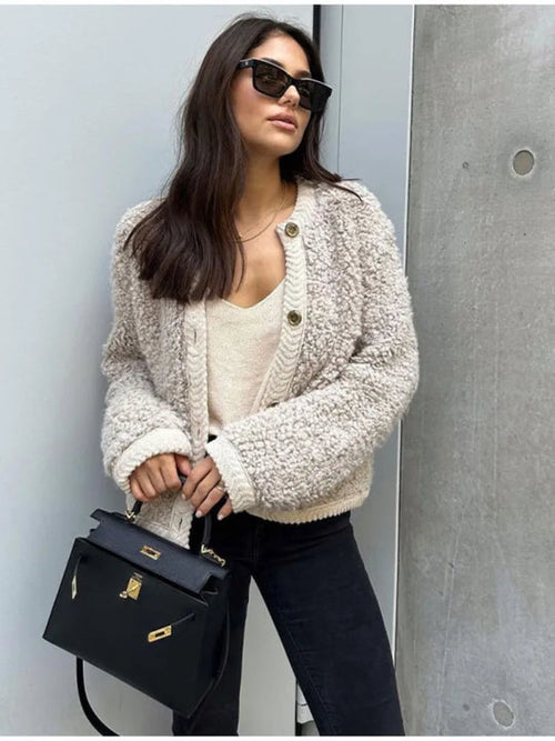 Veste Chic pour Femme Parfaite pour les Soirées d'Automne