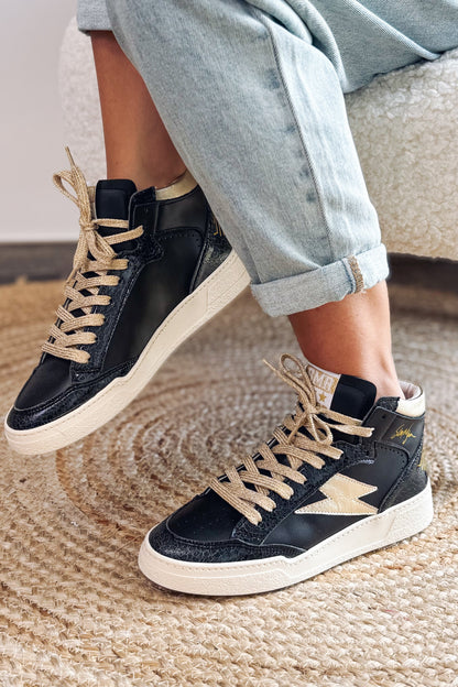 Basket Semerdjian Braga Noir/Doré