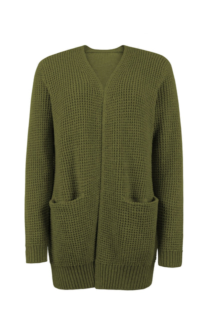 Cardigan Élégant En Maille Fine