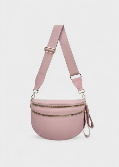 Sac banane en cuir élégant pour un style mains libres