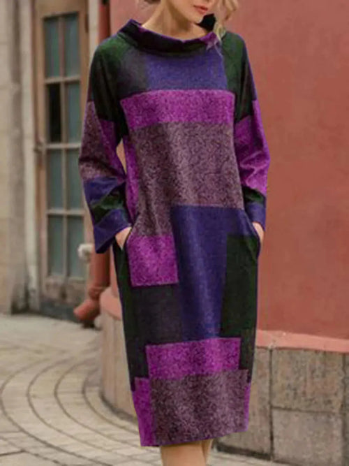 Pauline Laurent | Robe Vintage ample mi-longue