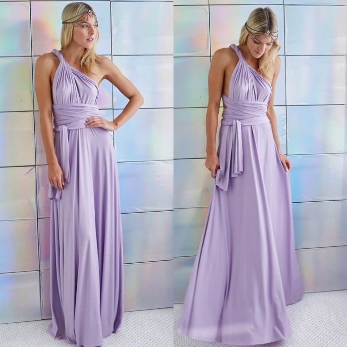 Robe convertible 15 en 1 avec plusieurs options de style