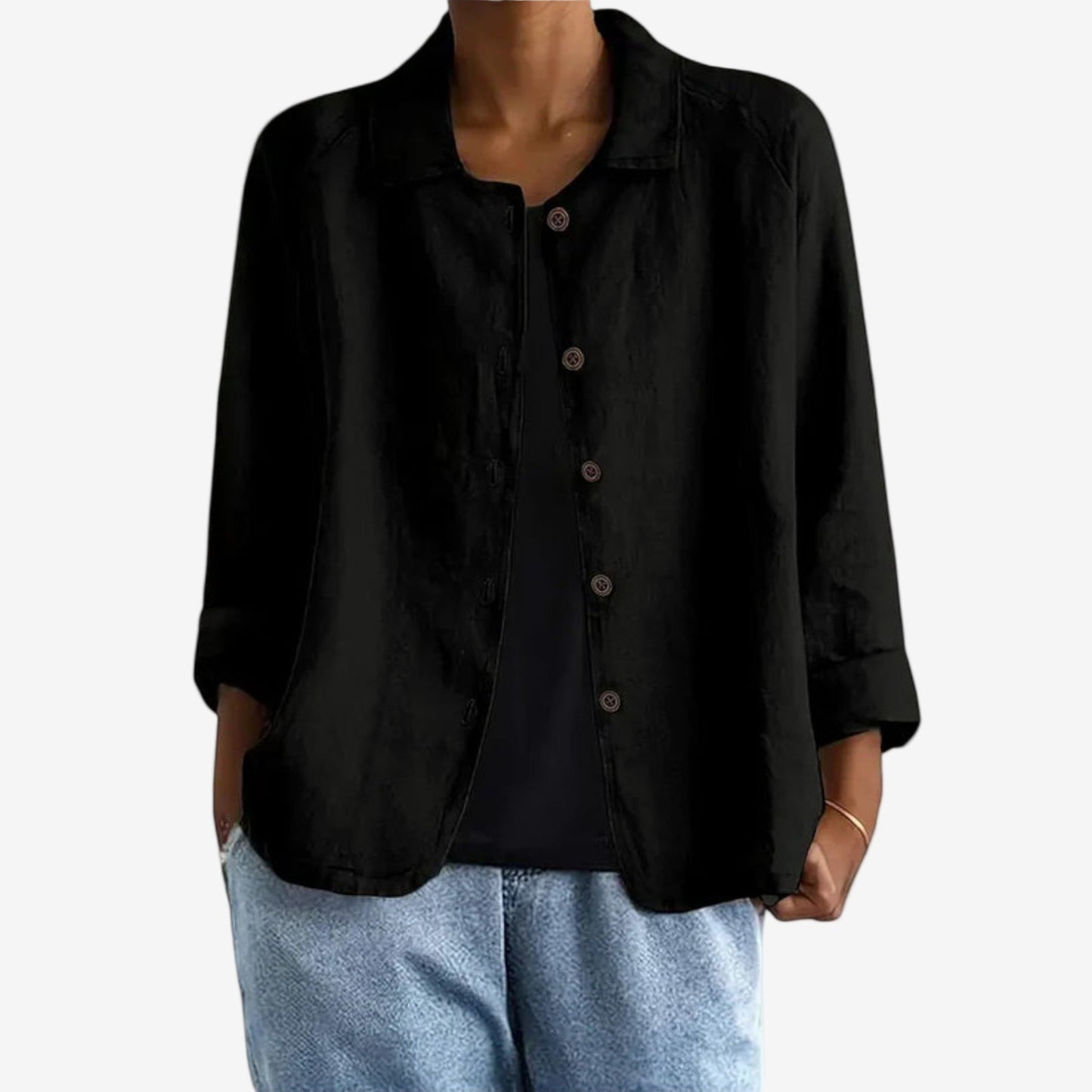 Miré™ Veste en Lin Mélangé