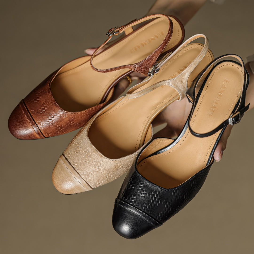 Sandales de luxe confort classique toute la journée