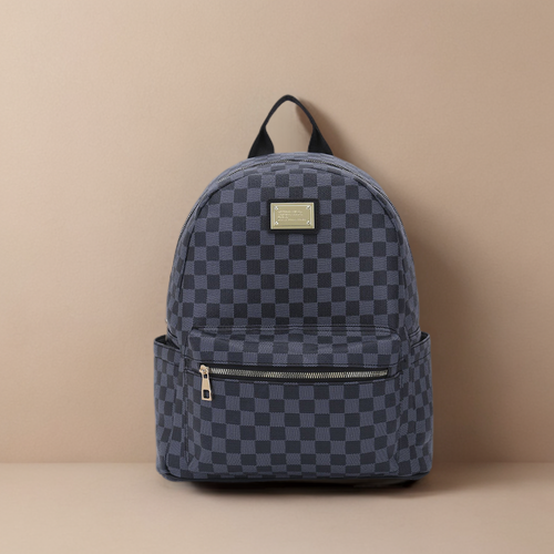 Sac à dos motifs damiers