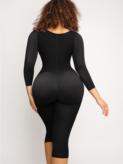 Zinora® – Gaine latex ventre plat à poitrine dégagée et soutien réglable