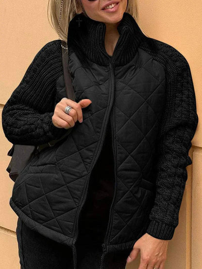 Cardigan en maille douillet d'automne
