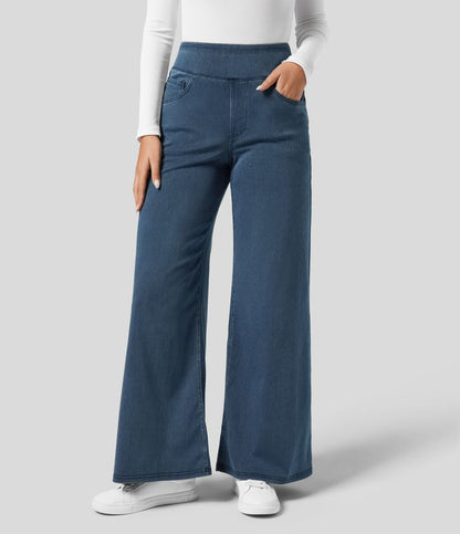 Emma | Pantalon Élastique Confortable Taille Haute
