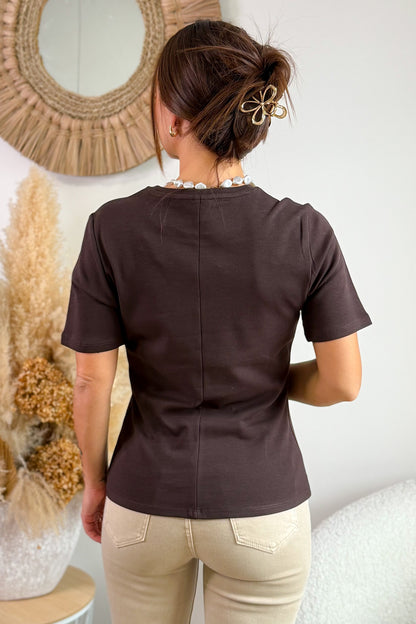 T-Shirt Eva Choco JDY