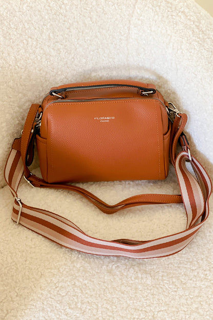 Sac Bandoulière Amélie Camel