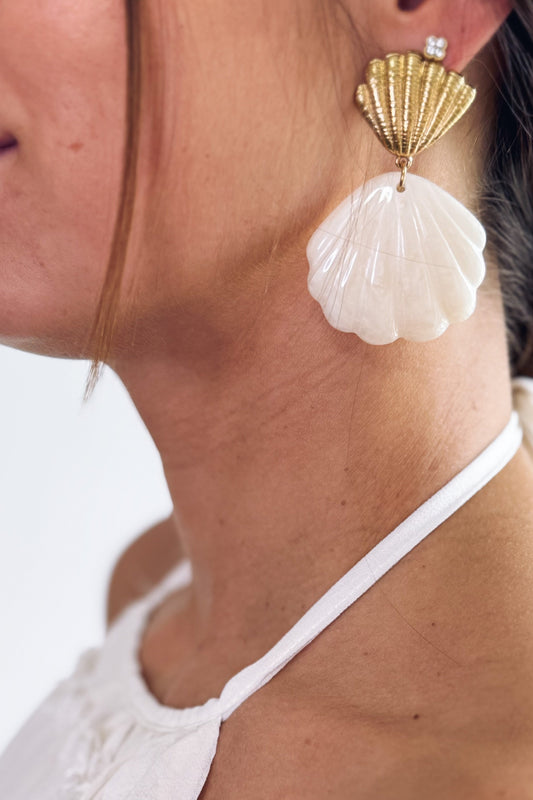 Boucle D'Oreille Coquillage