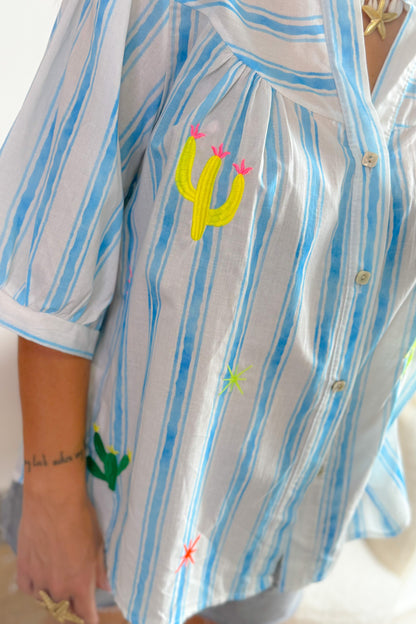 Chemise Amaline Bleu
