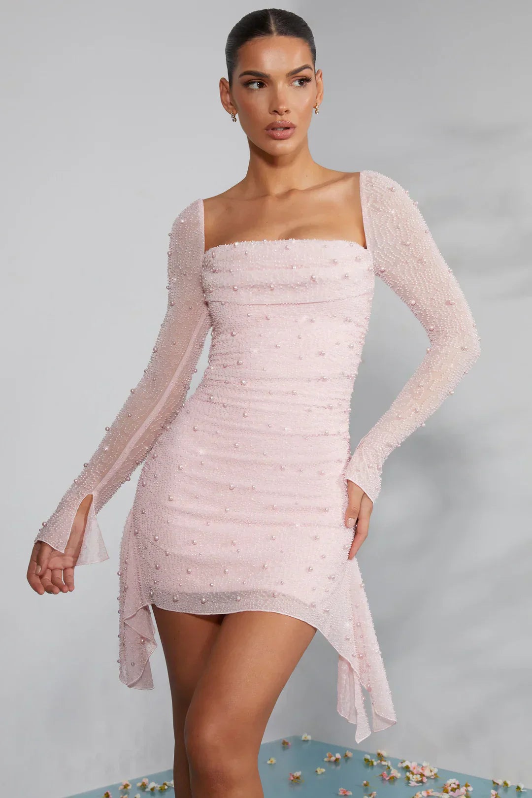 Molly | Mini-robe à manches longues