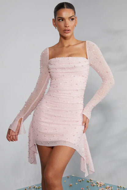 Molly | Mini-robe à manches longues