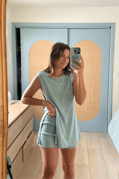Ensemble Pull over Deux Pièces Élégant Pour Femmes