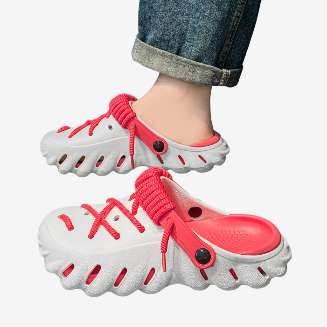 Amarine™ Sabots Tendance à Lacets