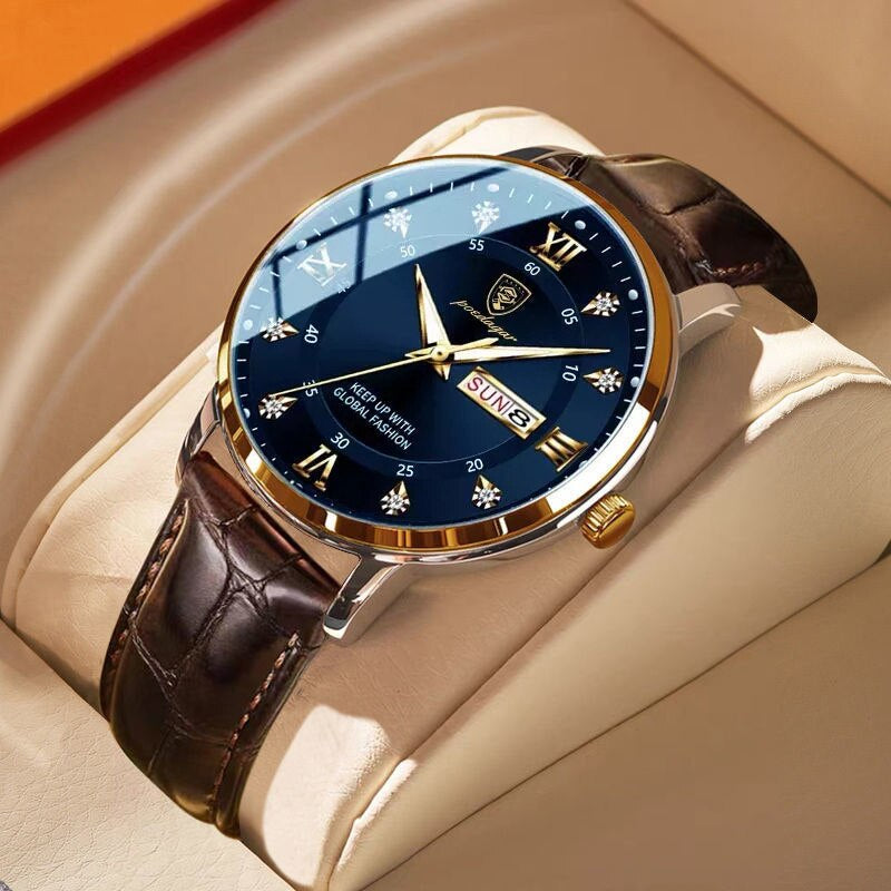 Montre homme lumineuse et étanche