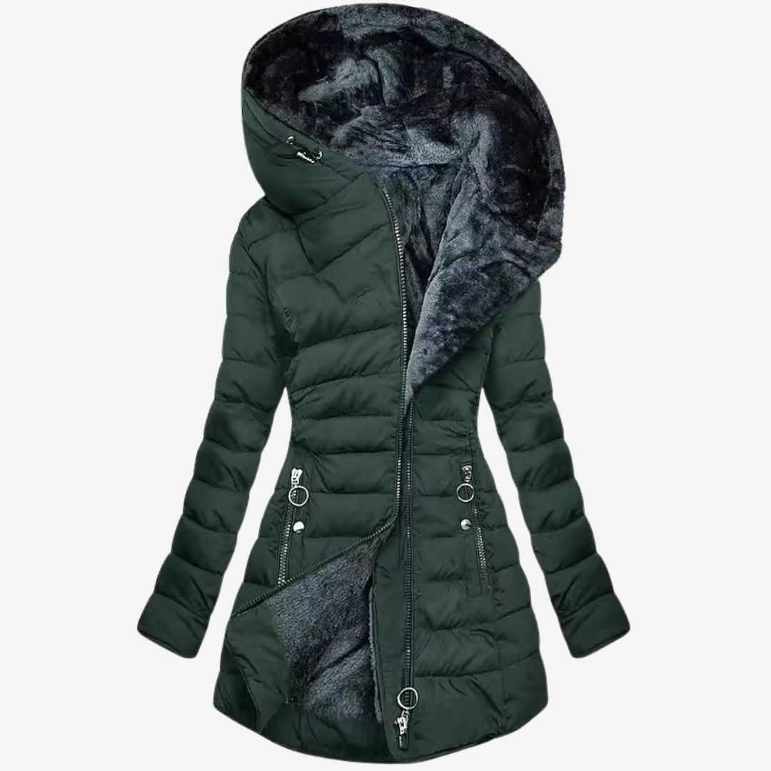Rosana™ Manteau en Fausse Fourrure