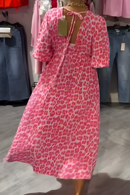 Robe d'été légère en lin