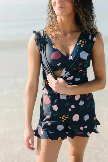Maillot de bain gainant avec soutien-gorge intégré