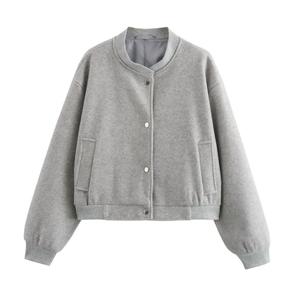 Veste aviateur de rue d'automne pour femmes