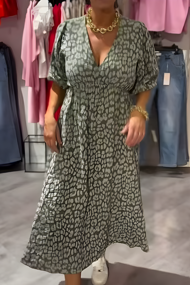 Robe d'été légère en lin