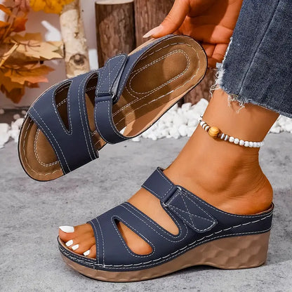 Serilda™ - Sandale Élégante à Talon avec Bride Ajustable