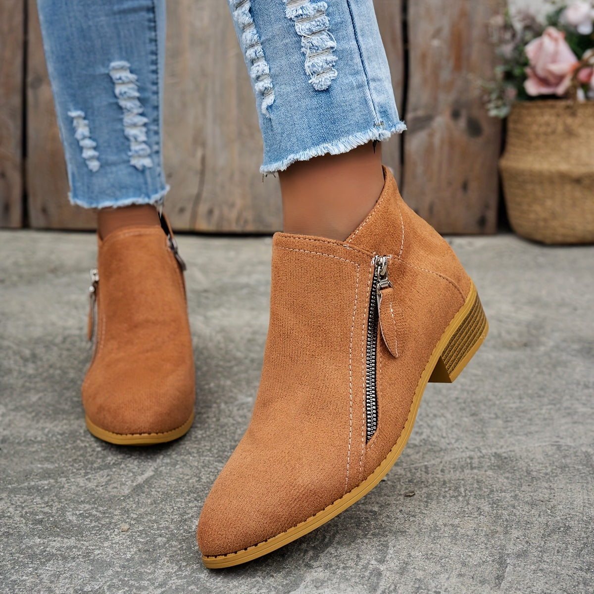 Bottes en cuir chic pour un style quotidien