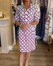 Robe imprimée géométrique à col V - 💖 SPÉCIAL FÊTE DES MÈRES 👩‍🦳