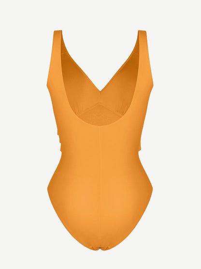 Aquavira® – Maillot une-pièce sculptant avec tulle gainant et coques amovibles