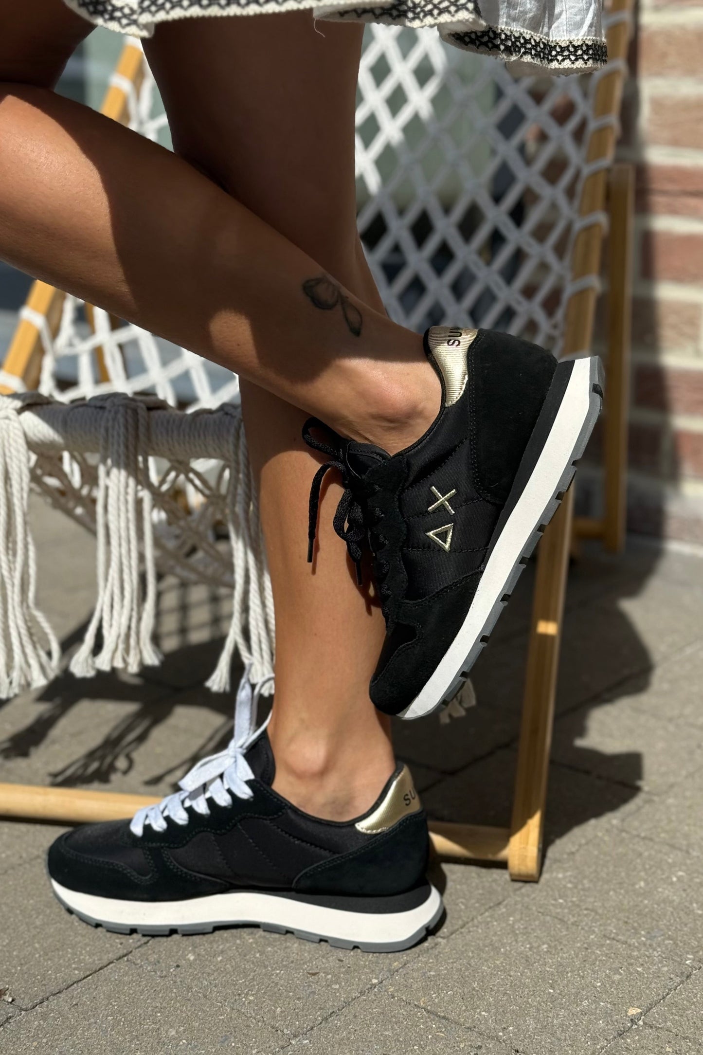 Basket Sun 68 Noir/Doré