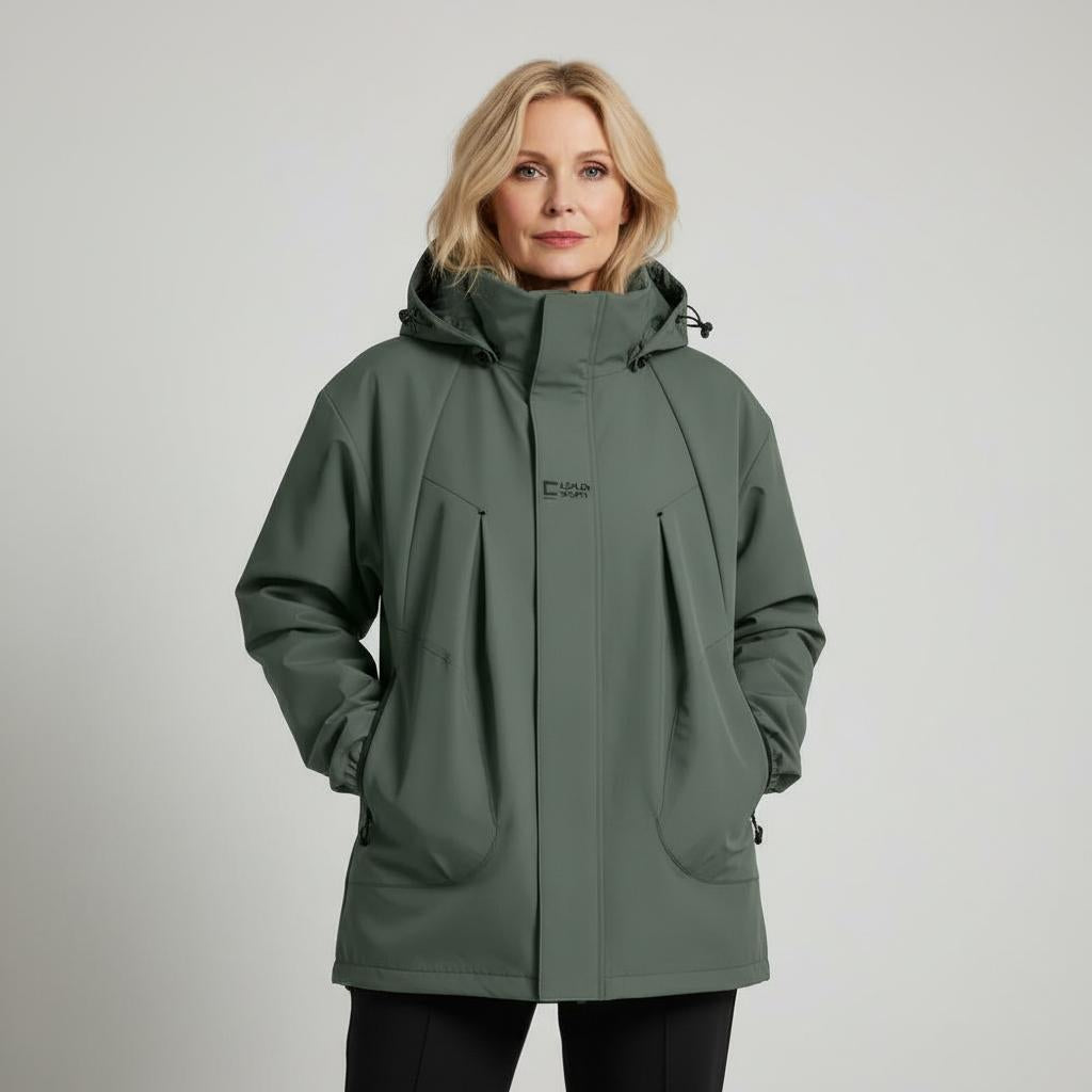 Veste coupe-vent légère pour activités de plein air actives