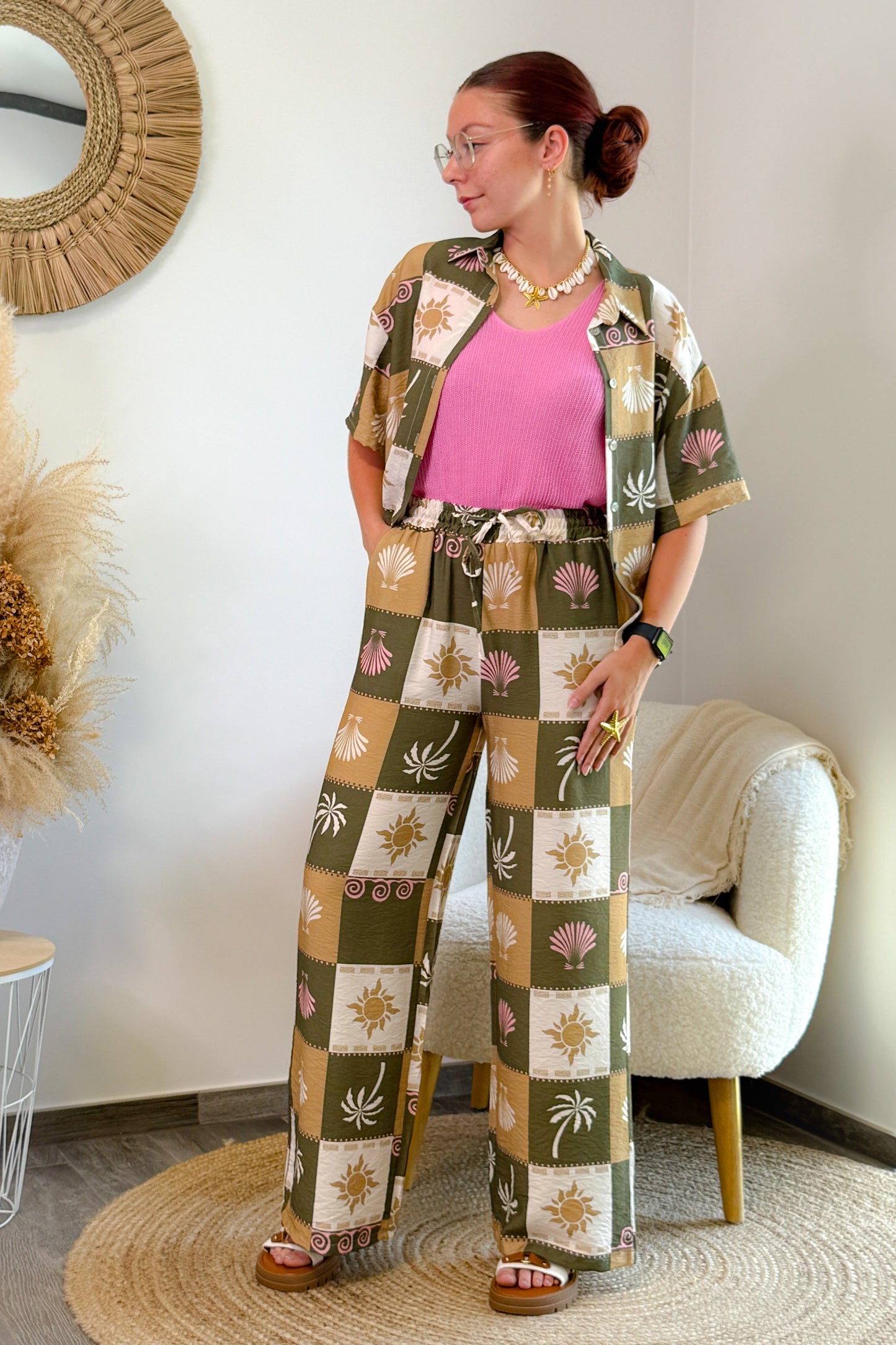 Chemise Marbella Kaki