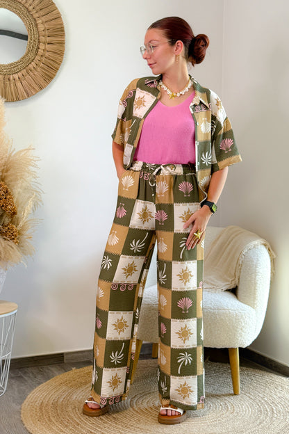 Chemise Marbella Kaki