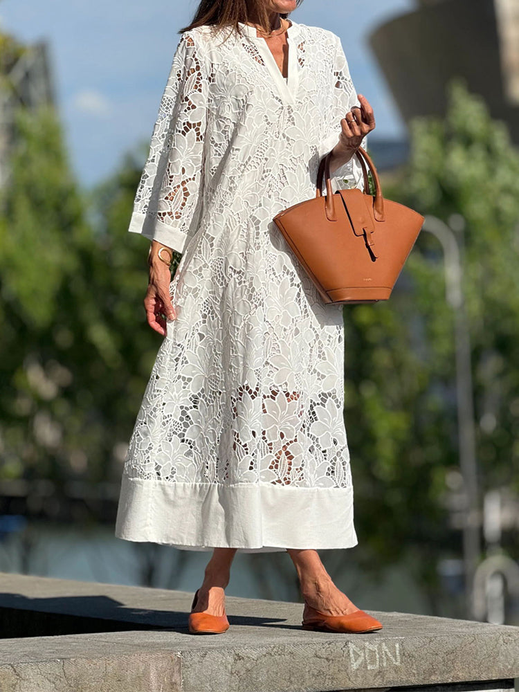 Sophie™ | Élégante Robe avec Bordures