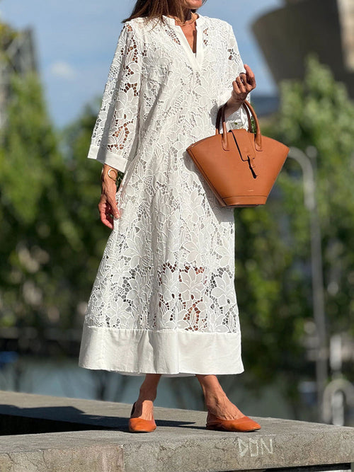 Isabelle™ | Robe en Dentelle Élégante