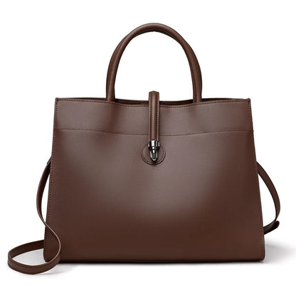 Sac à main minimaliste en cuir lisse