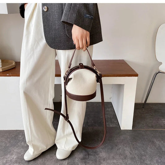 Sac à main bandoulière style rétro chic