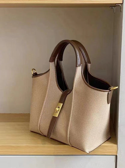 Sac Cabas Élégant en Cuir Simili