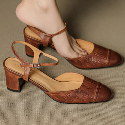 Sandales de luxe confort classique toute la journée