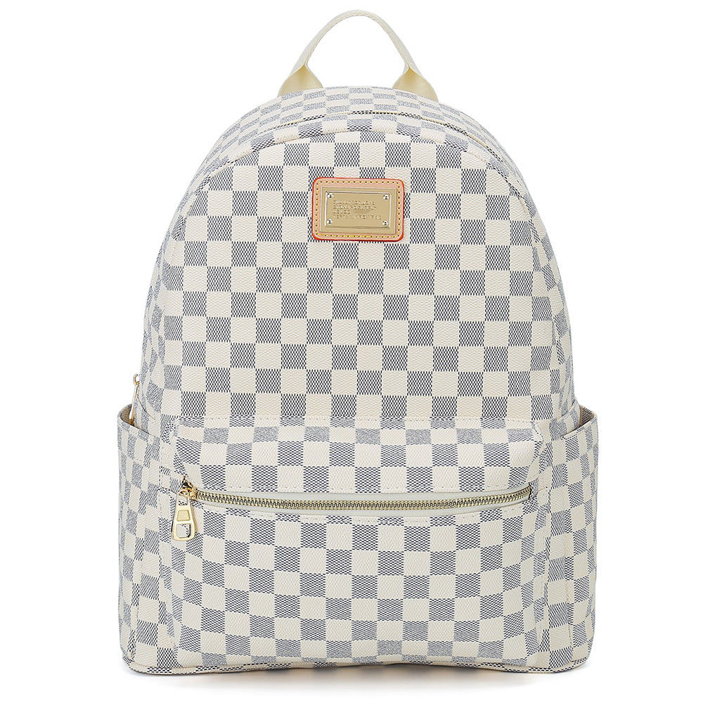 Sac à dos motifs damiers