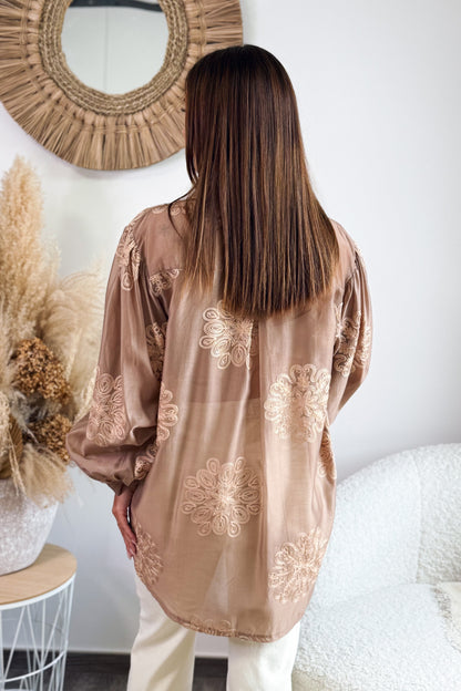 Chemise Paoline Brun