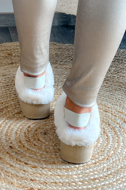 Chausson style Ugg Doré