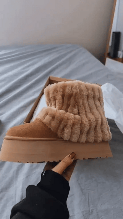 Bottes d'hiver imperméables et confortables pour femmes