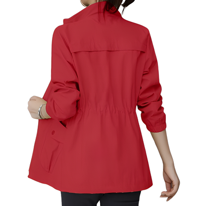 Veste légère chic pour femmes avec détail de taille ajustable