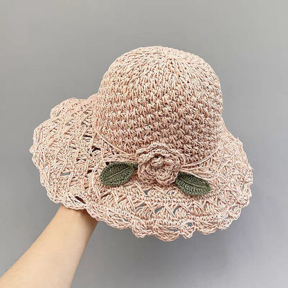 Chapeau d'été tissé à la main, chapeau de paille