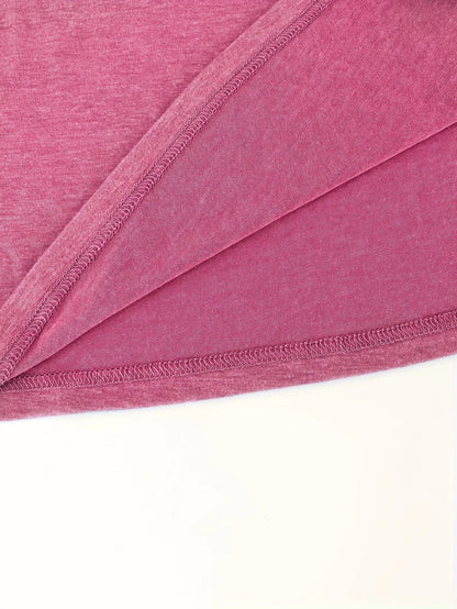 T-shirt Respirant En Coton À Manches En Pétales