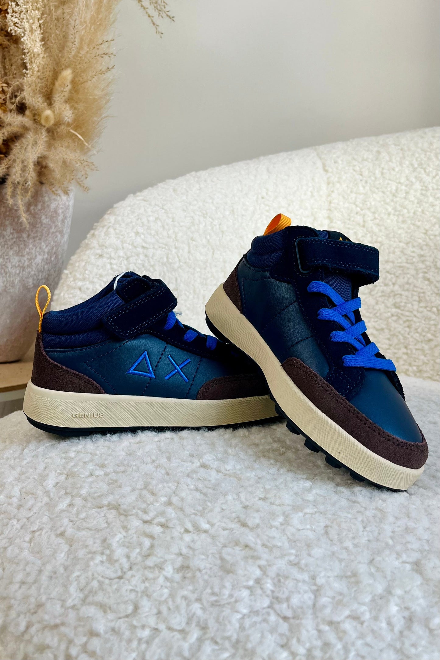 SUN 68 (30-34) Genius Bleu Marine/Choco Mid